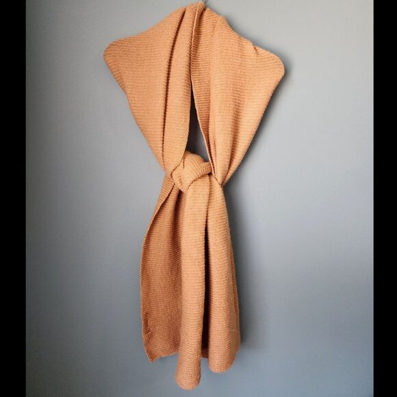 Steve Madden 100% Acrylic Oversized Camel Scarf - Picture 1 of 7